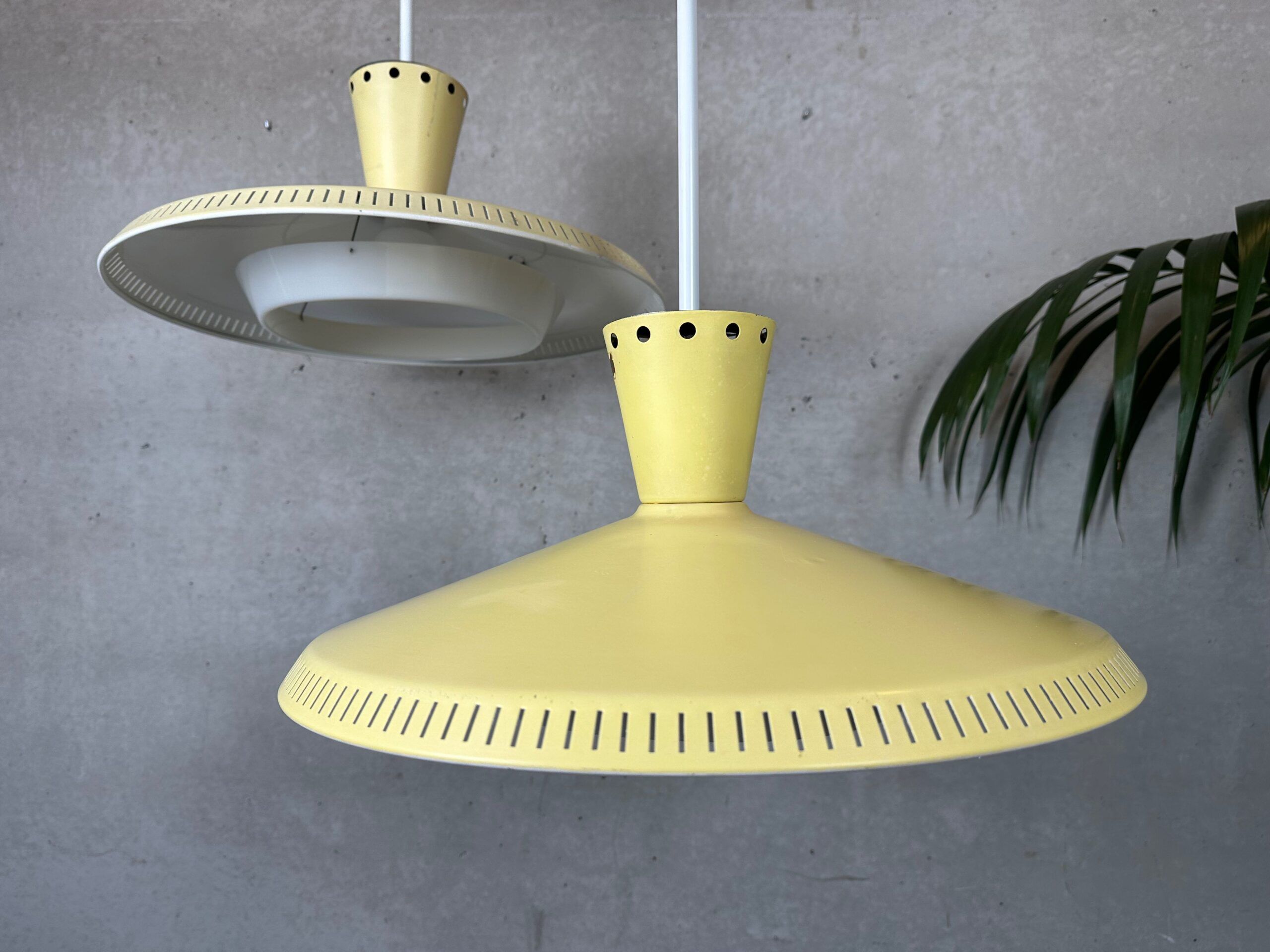 Lampe suspendue vintage Philips – Louis Kalff – NB93