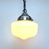 CHANDELIER 1920 OPALINE 14 CM DIAMETER