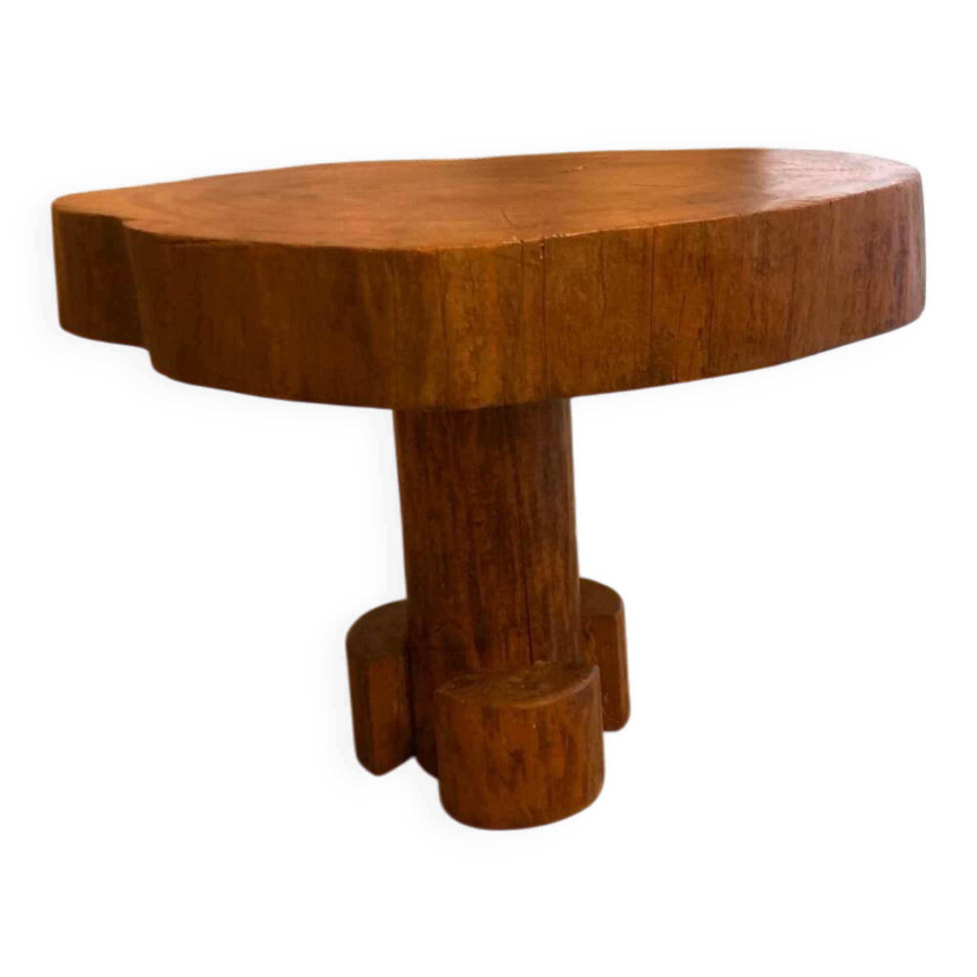 Table d’appoint en bois exotique