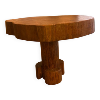 Table d’appoint en bois exotique