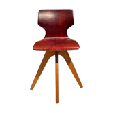 Chaise Flototto / Pagholz, vintage 1960