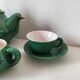 Teapot, 3 cups and sugar bowl KERALUC