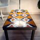 Ceramic coffee table, 1960