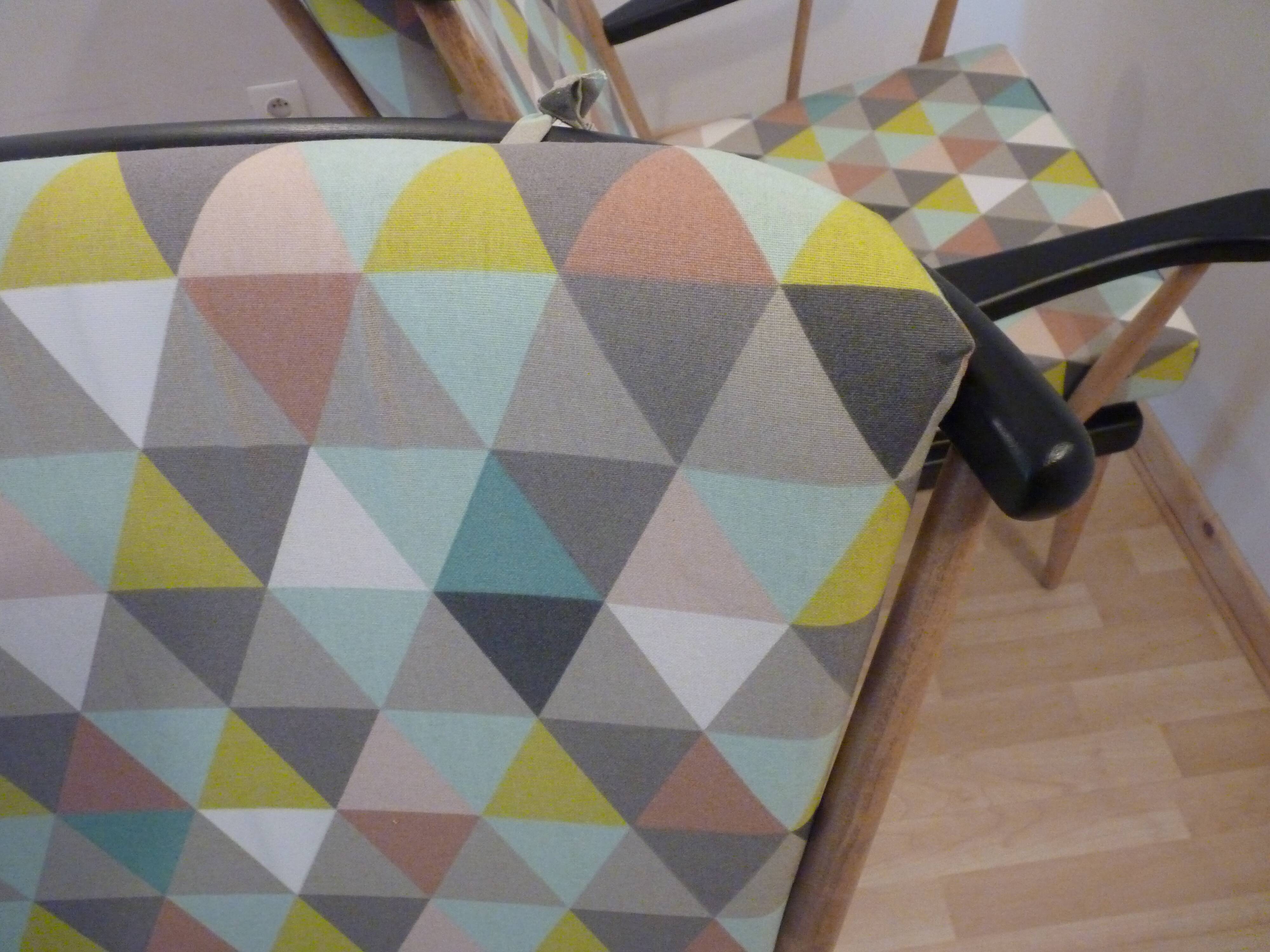 Paire de fauteuils vintage Baumann