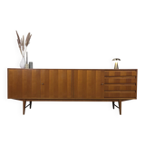 Vintage 60s - 70s teak sideboard German, TV cabinet