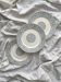 3 ironstone "Renaissance" plates from Creil and Montereau