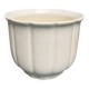 Art Deco, crackled ceramic cache pot by Songden circa 1940.