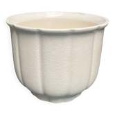 Art Deco, crackled ceramic cache pot by Songden circa 1940.