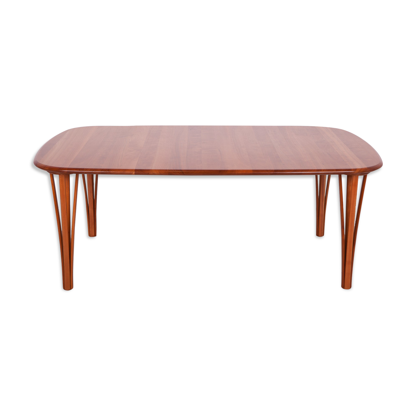Cherrywood Coffee table by Severin Hansen for Haslev Møbelsnedkeri, 1960s