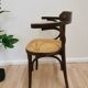 Vintage Bentwood Dining Chair with Cane Seat - Thonet Style