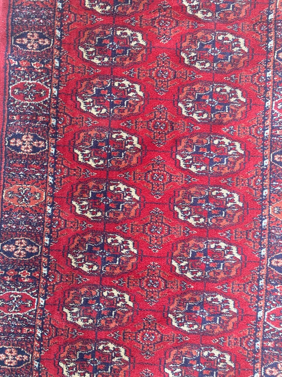 Carpet designs bukhara in wool 70x144 cm