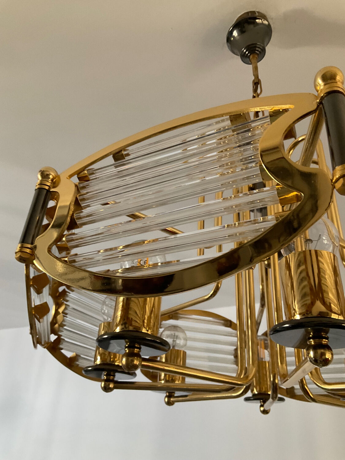 Vintage Bakalowits & Söhne chandelier from the 70s