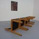 Danish Oak Dining Chairs, Set of 4, 1960s