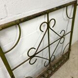Portail de jardin en fonte vintage / clôture de jardin