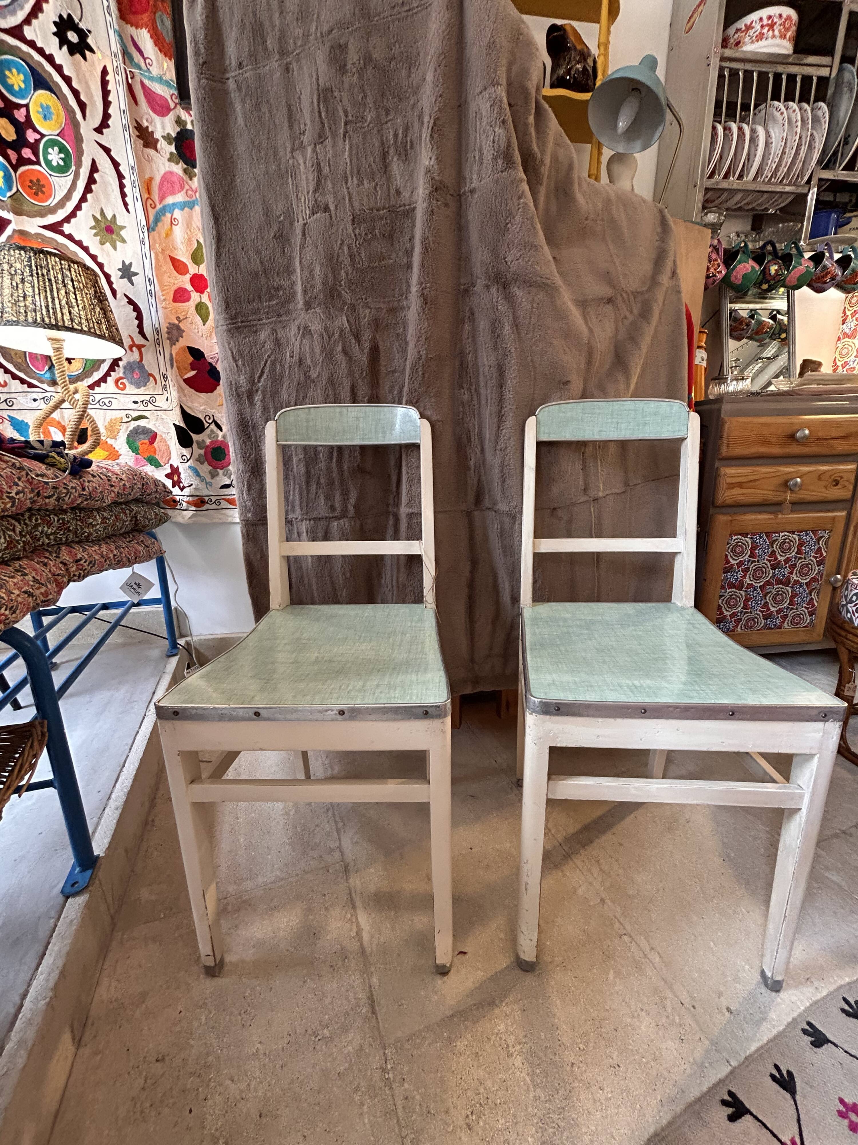 Chaise mado 50' finitions zing