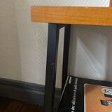 Industrial style metal bedside table