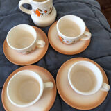 Aubecq coffee service spring décor