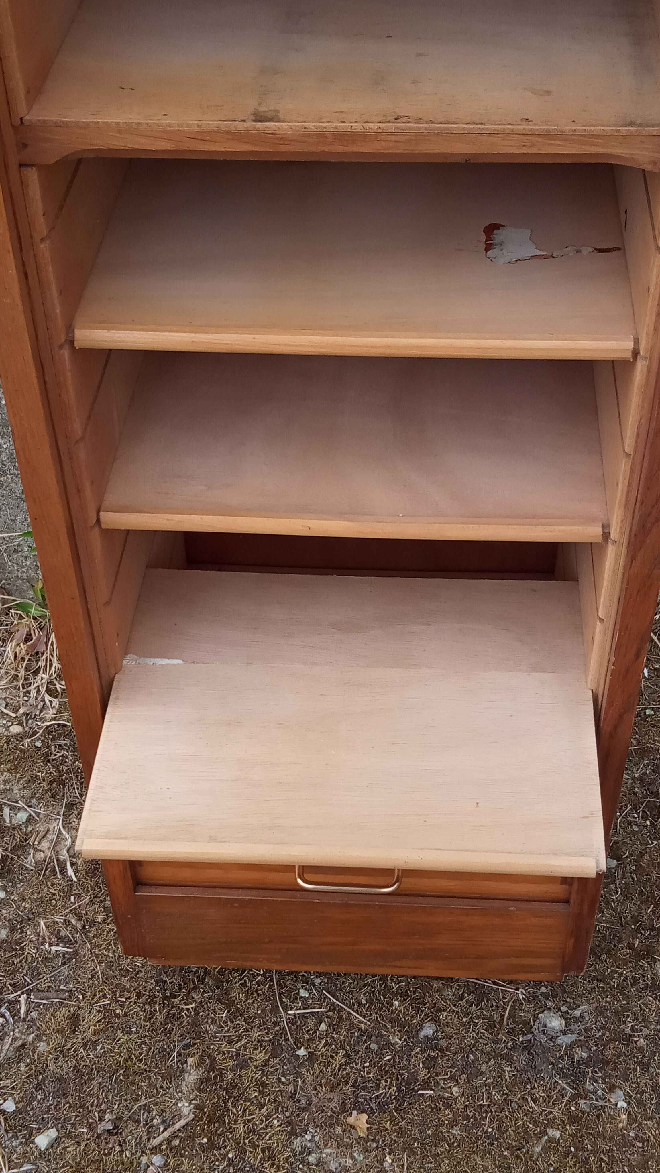 Oak curtain binder 40s/50s