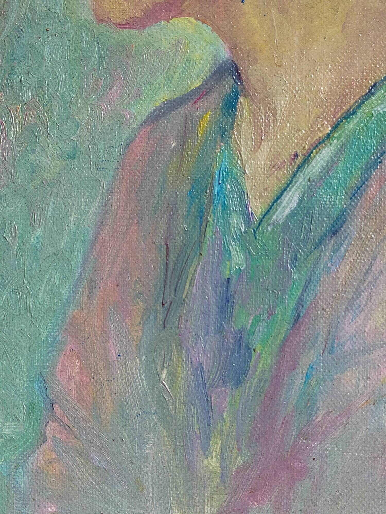 Oil painting on canvas "The little Chinese girl"