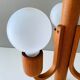 Domus hanging lamp, teak lamp, 80s