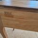 Console en bois brut