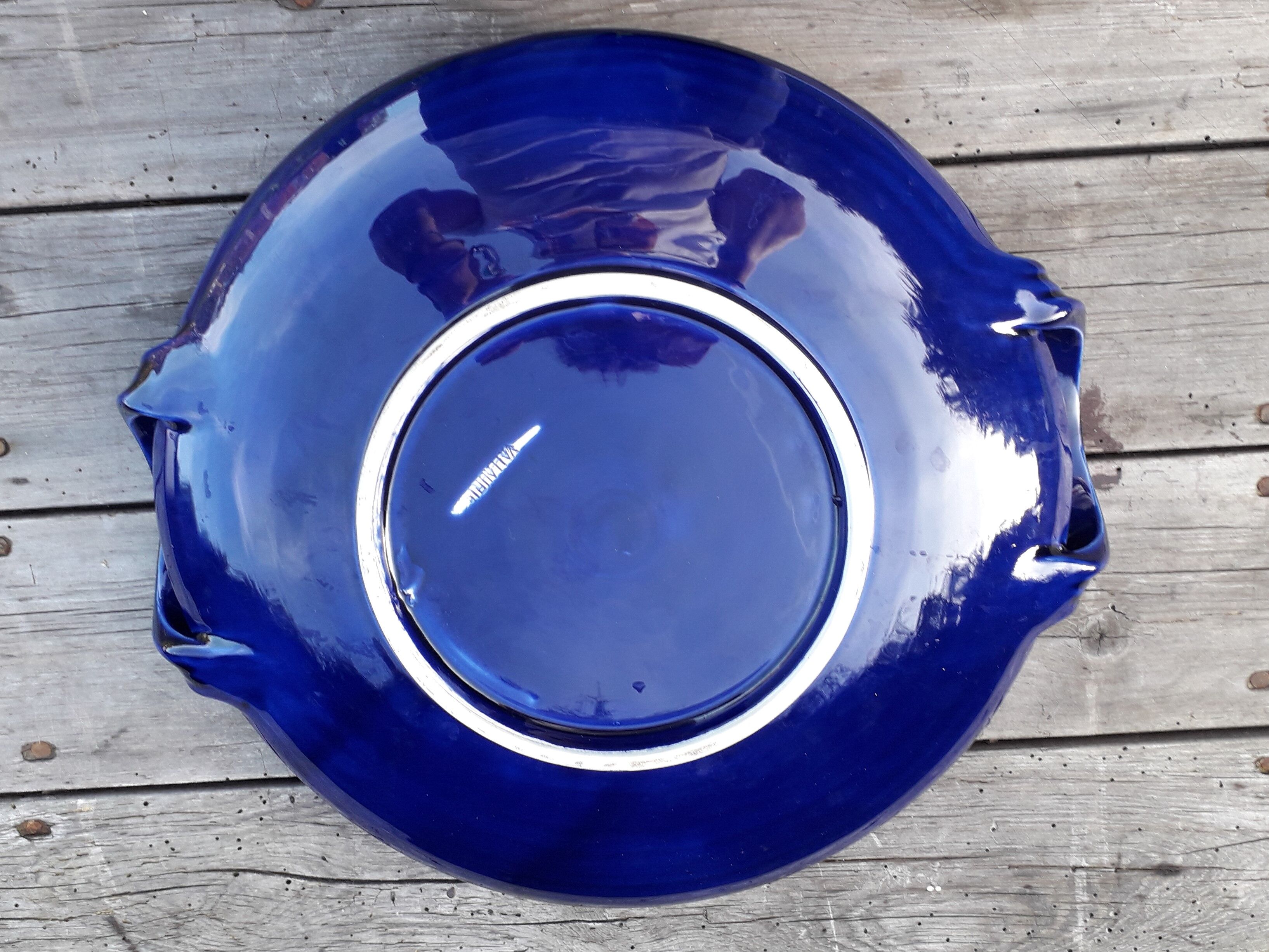 Blue Vallauris dish