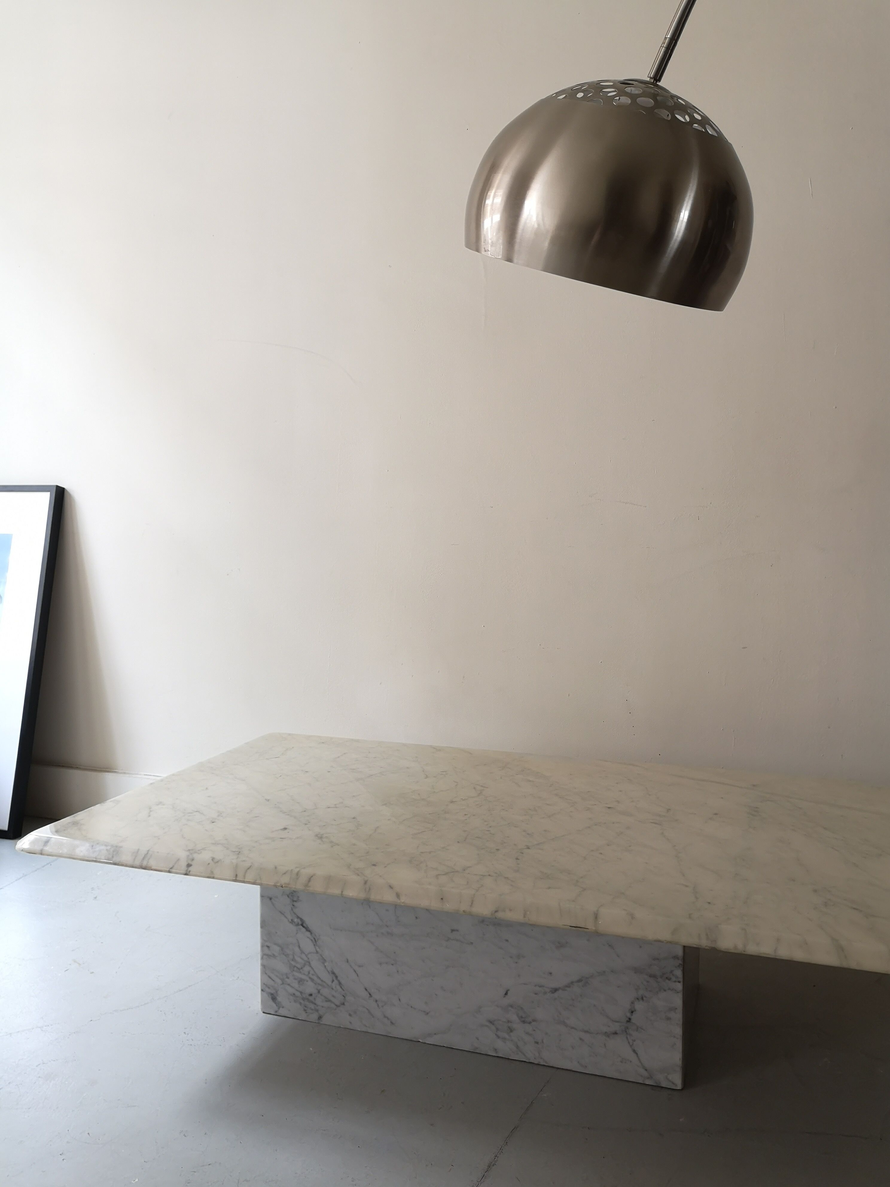 Marble coffee table, italy 1970