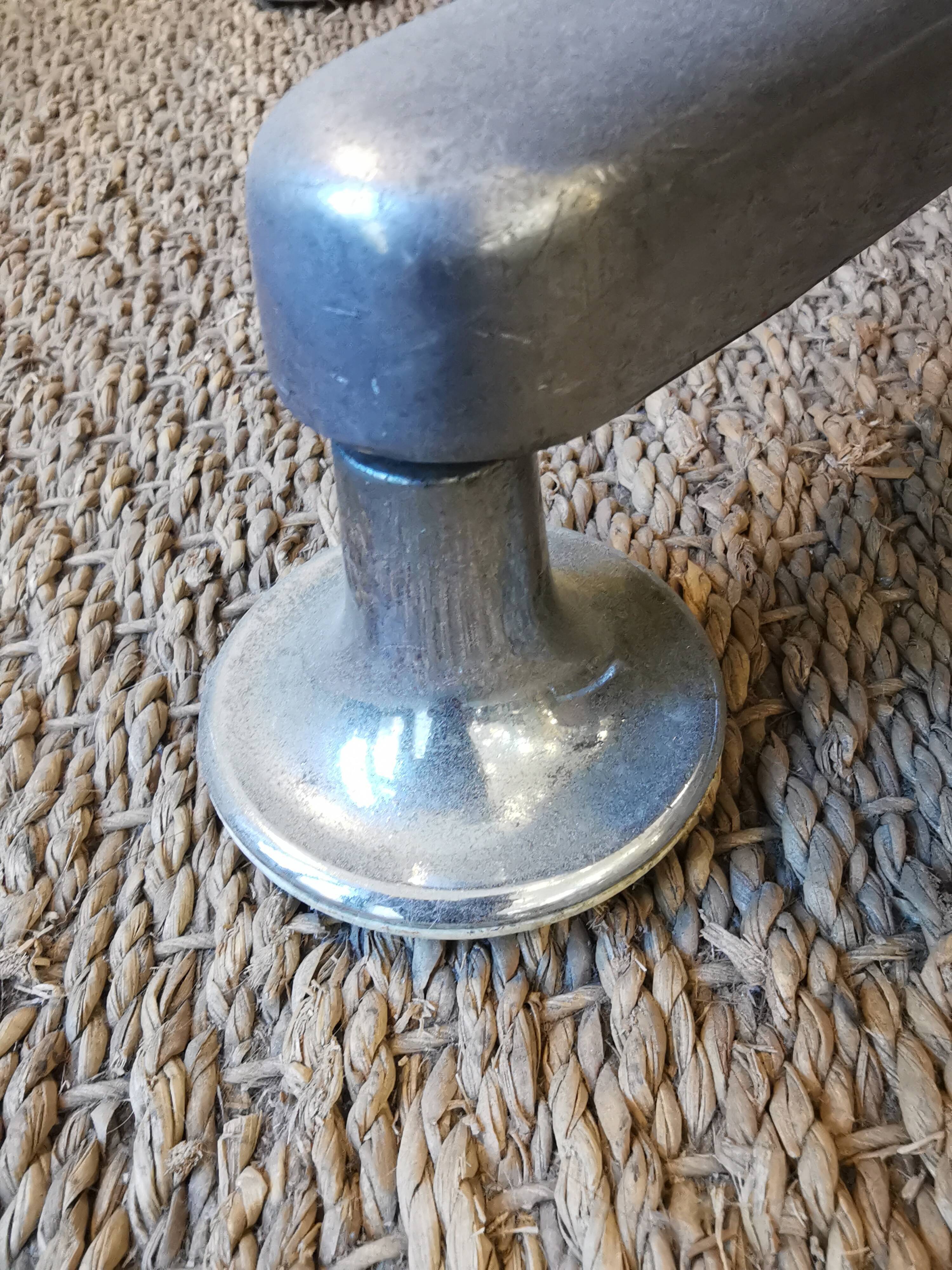 Pair of vintage office chairs heather grey by EUROSIT