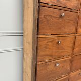 Pair of large drop-front notary cabinets (refurbished)