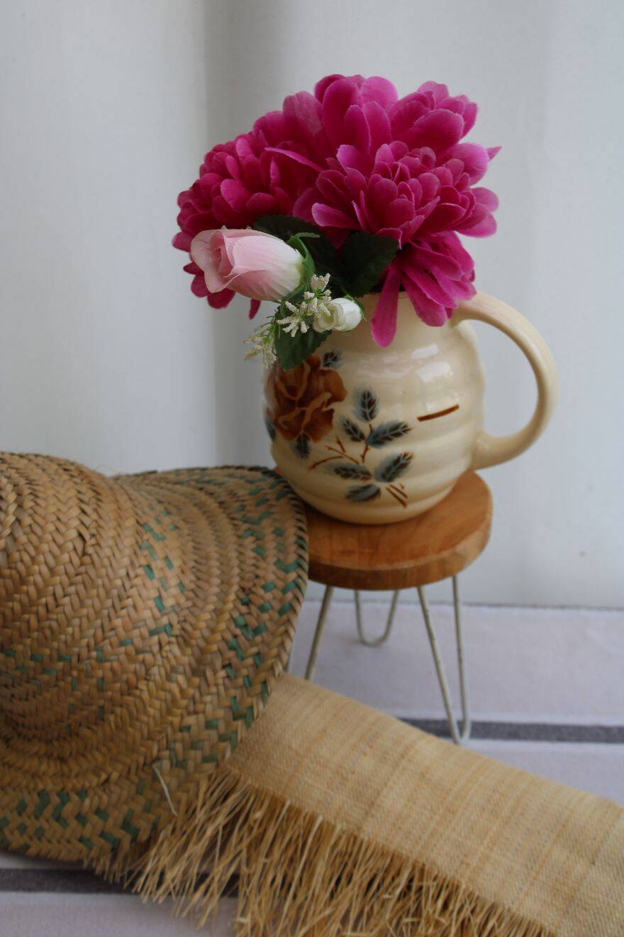 Old ceramic jug DIGOIN
