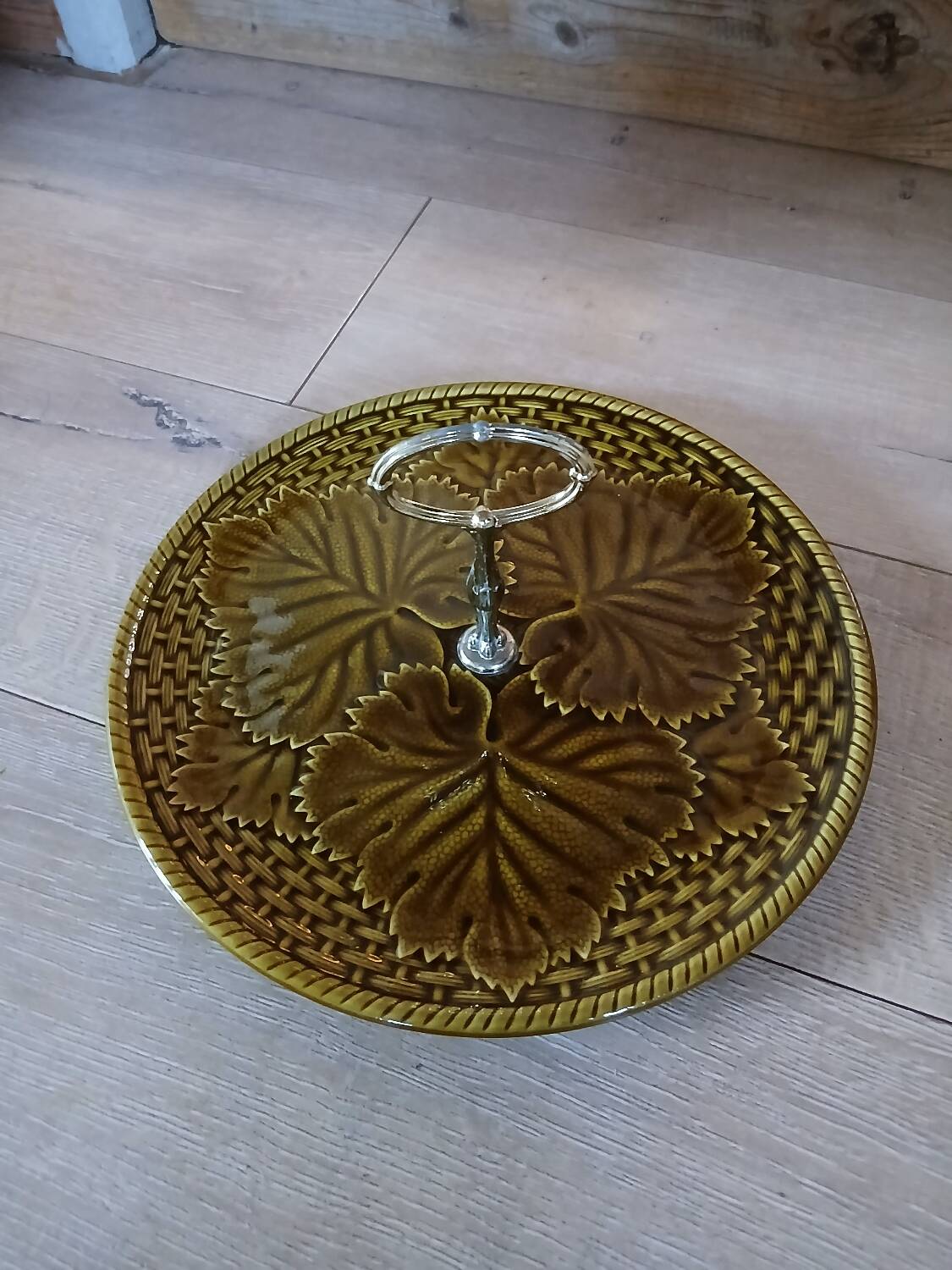 Antique cheese dish Gien