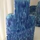 Odyv 1940 Art Deco Blue Fireplace Trim
