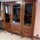 Bibliothèque style Louis XVI acajou 1950