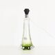 Vintage Belgian crystal glass table lamp by Val Saint Lambert