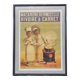 Vintage Rivoire and Carret advertising frame