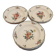 10 assiettes Villeroy&Boch anciennes fleurs