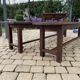 Old pairs of benches