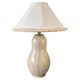 Modern Swedish table lamp with a ceramic base by Anna-Lisa Thomson, mid-1900s.