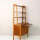 1960s bookcase with pull-out desk