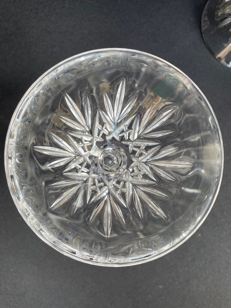 Champagne Glasses (5) - Mid-century modern - Crystal