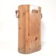 Vintage solid pine umbrella rack