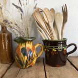 Ceramic pitcher from the Provençal bistro