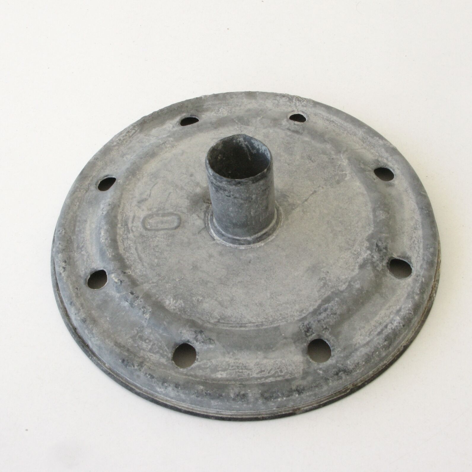 Antique washing machine the leopold crown - size 0 zinc folk art