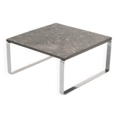 Table basse en ardoise Draenert des années 1970