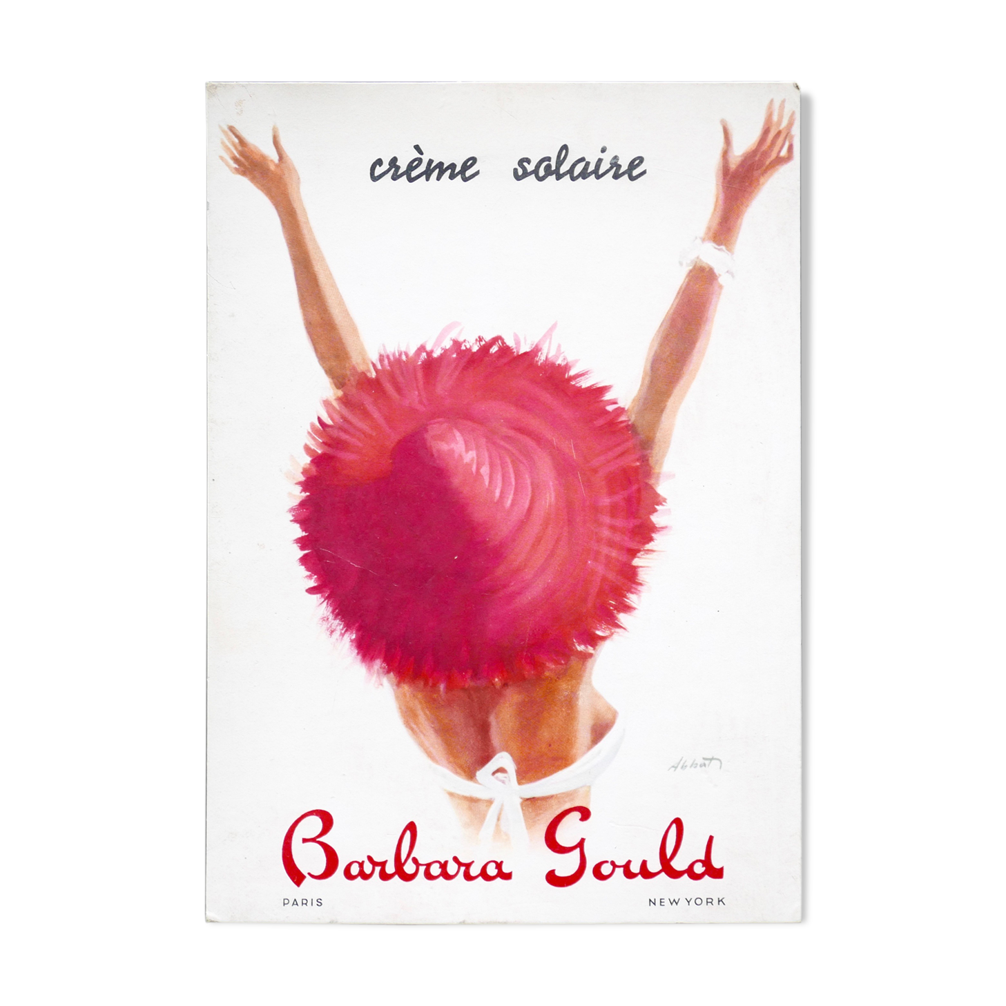 Barbara Gould Advertising Wall Plate, 1960s