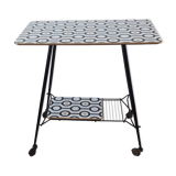 Vintage TV table restyled