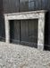 Louis XVI fireplace in grey Ardennes marble, late 18th century.