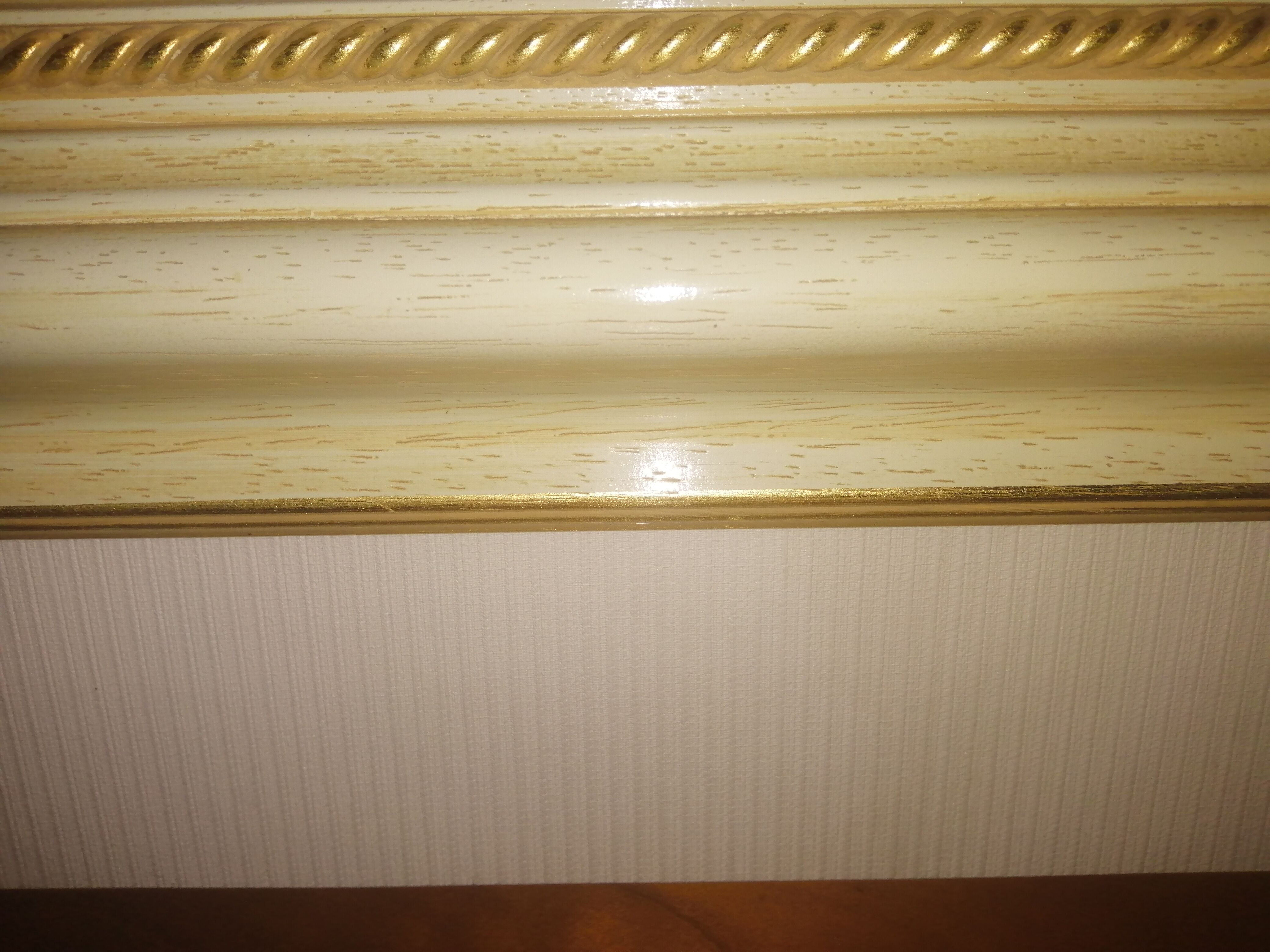 Large carved wooden mirror 70x125cm