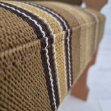 1970s, Danish design, club chair, original very good condition, furniture wool fabric.