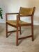 Fauteuil vintage danois de Borge Mogensen velours jaune